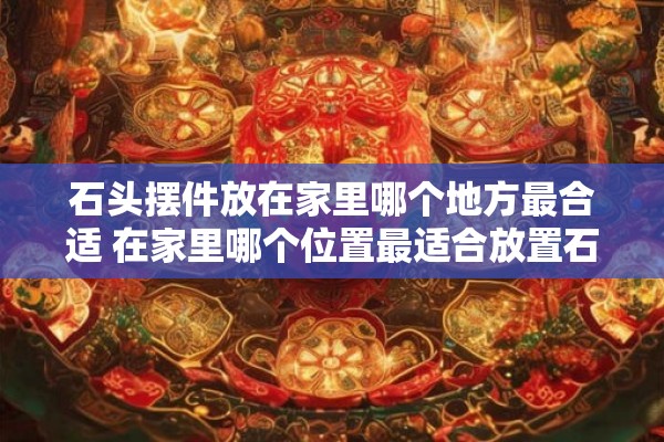 石头摆件放在家里哪个地方最合适 在家里哪个位置最适合放置石头摆件呢