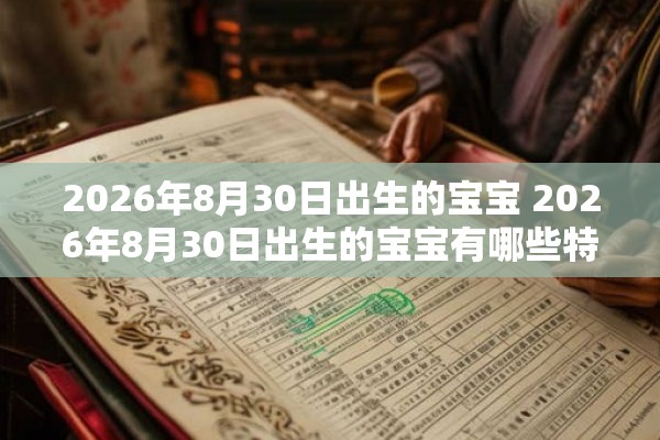 2026年8月30日出生的宝宝 2026年8月30日出生的宝宝有哪些特点