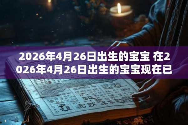 2026年4月26日出生的宝宝 在2026年4月26日出生的宝宝现在已经有几个月大了