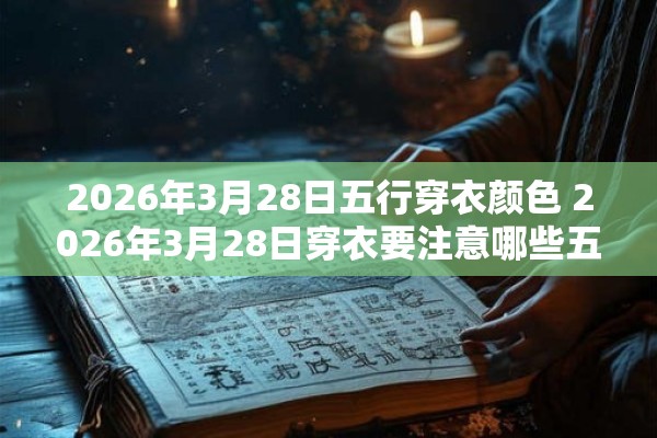 2026年3月28日五行穿衣颜色 2026年3月28日穿衣要注意哪些五行颜色