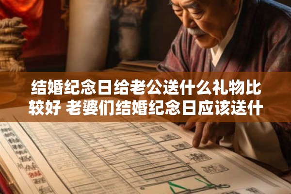 结婚纪念日给老公送什么礼物比较好 老婆们结婚纪念日应该送什么礼物给丈夫才合适