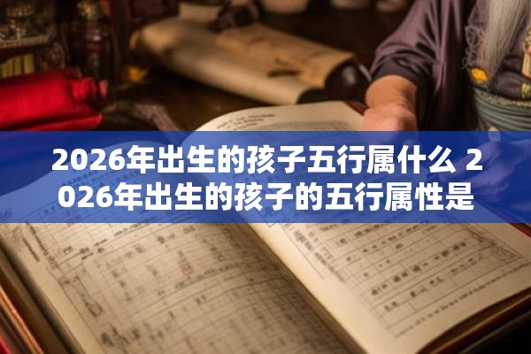 2026年出生的孩子五行属什么 2026年出生的孩子的五行属性是什么