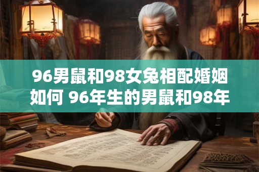 96男鼠和98女兔相配婚姻如何 96年生的男鼠和98年生的女兔适合结婚吗