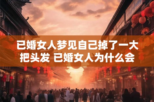 已婚女人梦见自己掉了一大把头发 已婚女人为什么会梦见自己掉了一大把头发