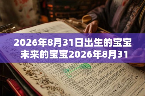 2026年8月31日出生的宝宝 未来的宝宝2026年8月31日出生的孩子会面临哪些挑战或者有哪些优势