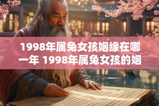 1998年属兔女孩姻缘在哪一年 1998年属兔女孩的姻缘会在哪一年到来呢