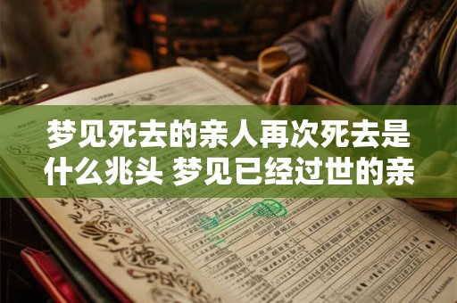 梦见死去的亲人再次死去是什么兆头 梦见已经过世的亲人再次离世代表什么意义或预示着什么兆头