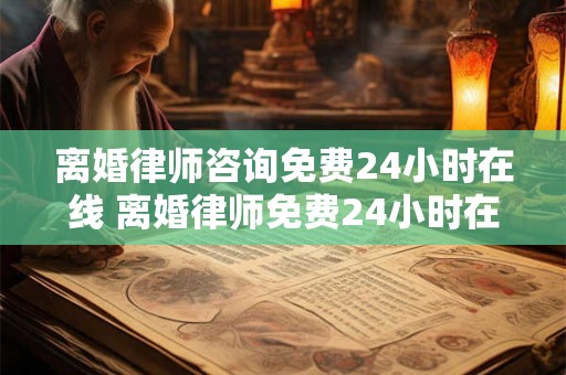 离婚律师咨询免费24小时在线 离婚律师免费24小时在线咨询是否可信