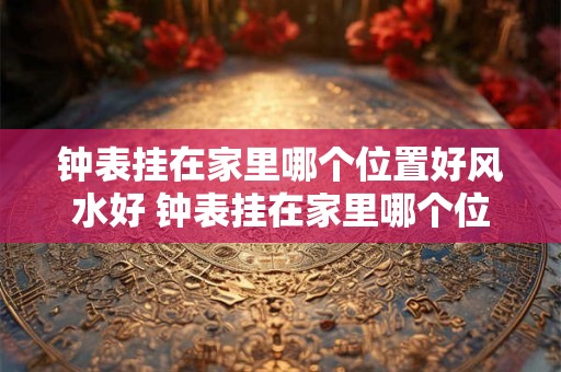 钟表挂在家里哪个位置好风水好 钟表挂在家里哪个位置风水最好 钟表挂在家里哪个位置好风水好 钟表挂在家里哪个位置风水最好