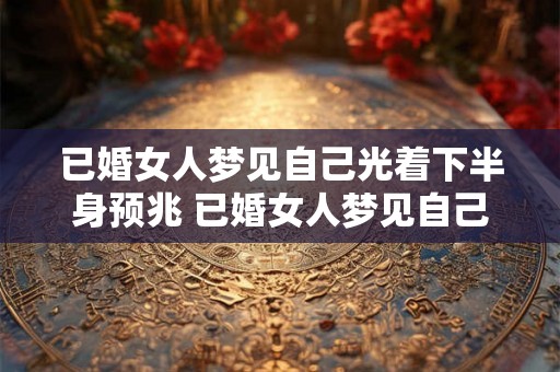 已婚女人梦见自己光着下半身预兆 已婚女人梦见自己下半身裸体预示着什么