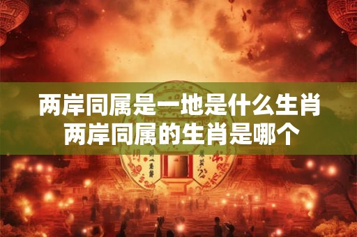 两岸同属是一地是什么生肖 两岸同属的生肖是哪个