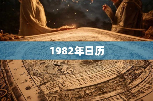 1982年日历
