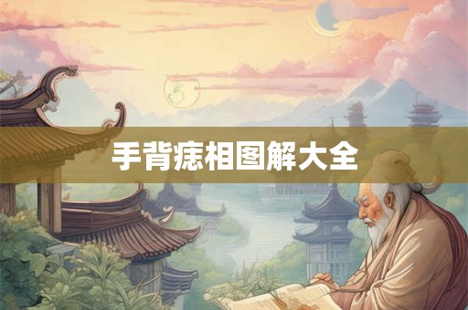 手背痣相图解大全 手背痣相图解大全