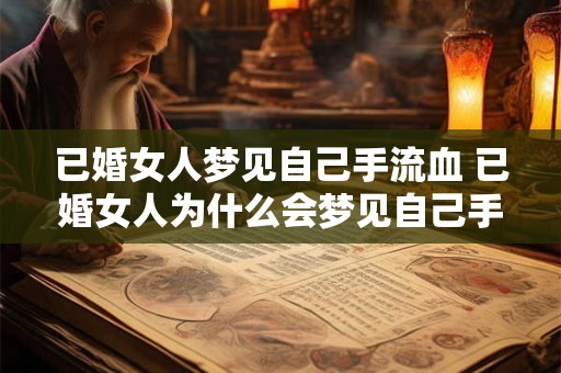 已婚女人梦见自己手流血 已婚女人为什么会梦见自己手流血