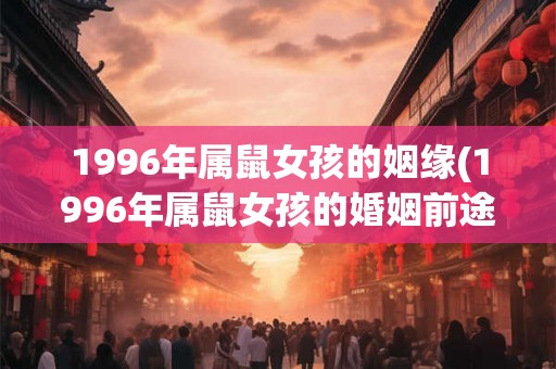 1996年属鼠女孩的姻缘(1996年属鼠女孩的婚姻前途如何？)