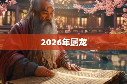 2026年属龙