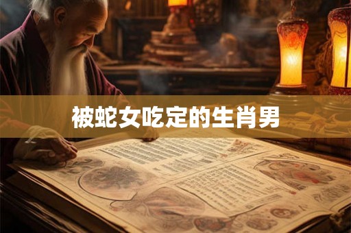 被蛇女吃定的生肖男