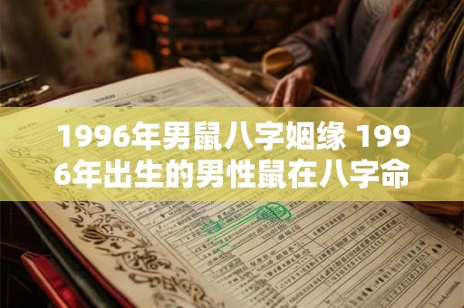 1996年男鼠八字姻缘 1996年出生的男性鼠在八字命盘中的姻缘如何