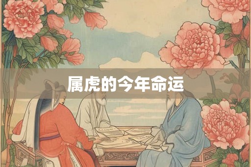 属虎的今年命运