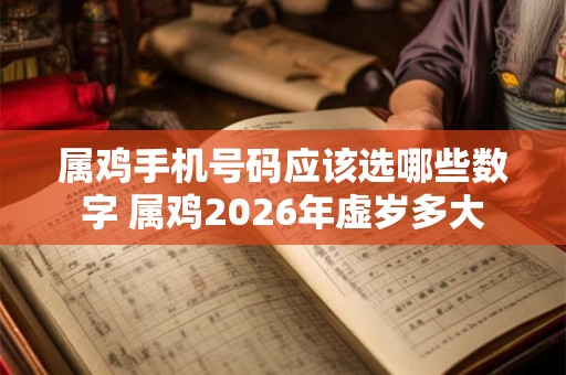 属鸡手机号码应该选哪些数字 属鸡2026年虚岁多大