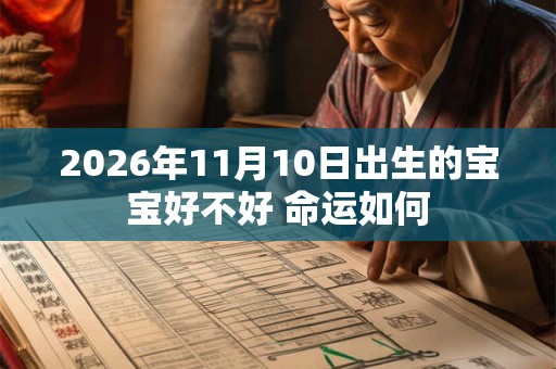 2026年11月10日出生的宝宝好不好 命运如何 2026年11月10日出生的宝宝好不好 命运如何