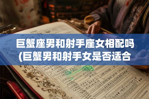 巨蟹座男和射手座女相配吗(巨蟹男和射手女是否适合相互配对？)
