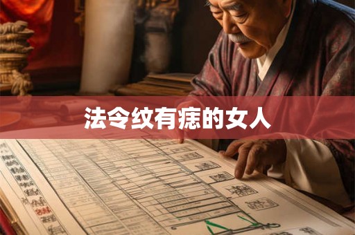 法令纹有痣的女人 法令纹有痣的女人