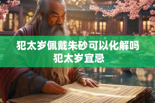 犯太岁佩戴朱砂可以化解吗 犯太岁宜忌 犯太岁佩戴朱砂可以化解吗 犯太岁宜忌