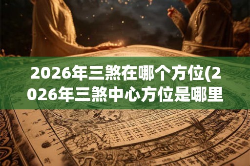 2026年三煞在哪个方位(2026年三煞中心方位是哪里？)