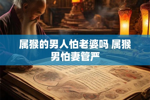 属猴的男人怕老婆吗 属猴男怕妻管严