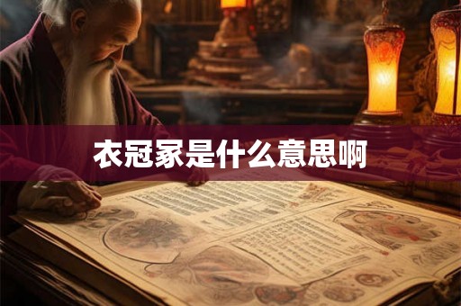 衣冠冢是什么意思啊