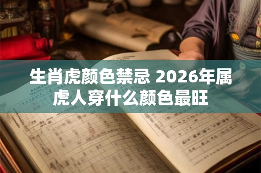 生肖虎颜色禁忌 2026年属虎人穿什么颜色最旺