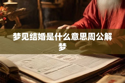 梦见结婚是什么意思周公解梦 梦见结婚是什么意思周公解梦