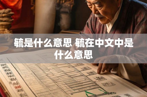 毓是什么意思 毓在中文中是什么意思