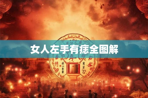 女人左手有痣全图解