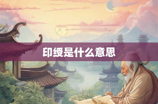 印绶是什么意思
