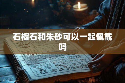 石榴石和朱砂可以一起佩戴吗