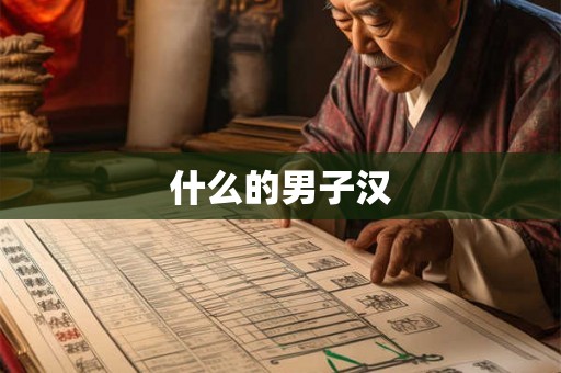 什么的男子汉