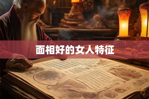 面相好的女人特征