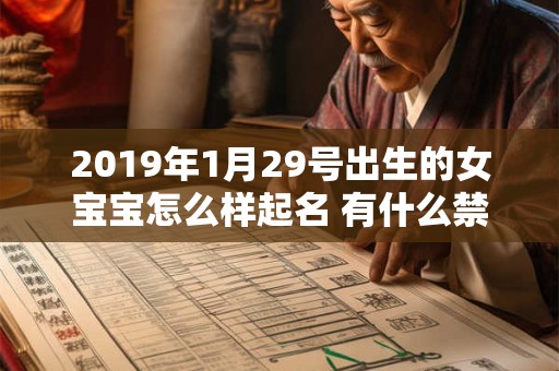 2019年1月29号出生的女宝宝怎么样起名 有什么禁忌