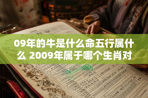 09年的牛是什么命五行属什么 2009年属于哪个生肖对应的五行属性是什么