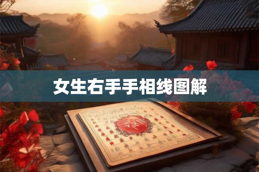 女生右手手相线图解 女生右手手相线图解