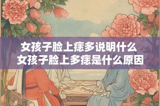 女孩子脸上痣多说明什么 女孩子脸上多痣是什么原因造成的