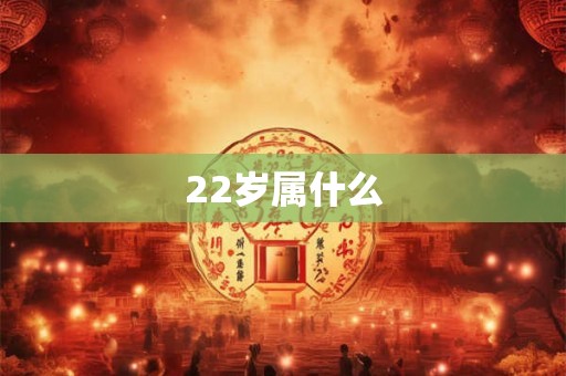 22岁属什么