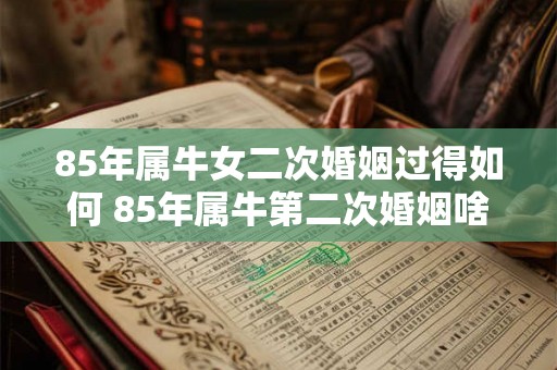 85年属牛女二次婚姻过得如何 85年属牛第二次婚姻啥时候
