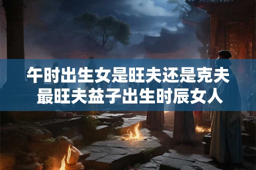 午时出生女是旺夫还是克夫 最旺夫益子出生时辰女人