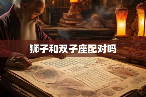 狮子和双子座配对吗