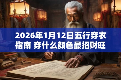 2026年1月12日五行穿衣指南 穿什么颜色最招财旺运