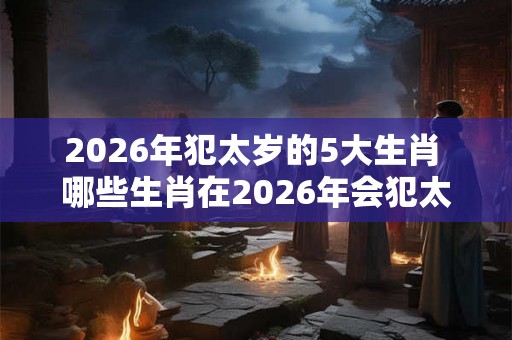 2026年犯太岁的5大生肖 哪些生肖在2026年会犯太岁需要特别注意