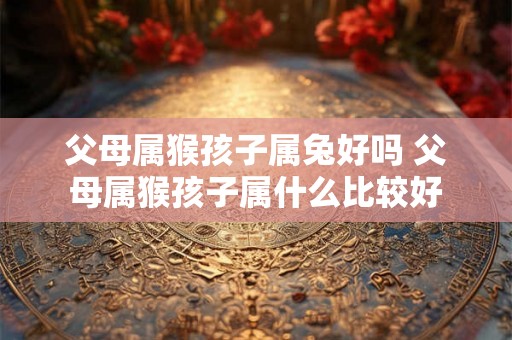 父母属猴孩子属兔好吗 父母属猴孩子属什么比较好